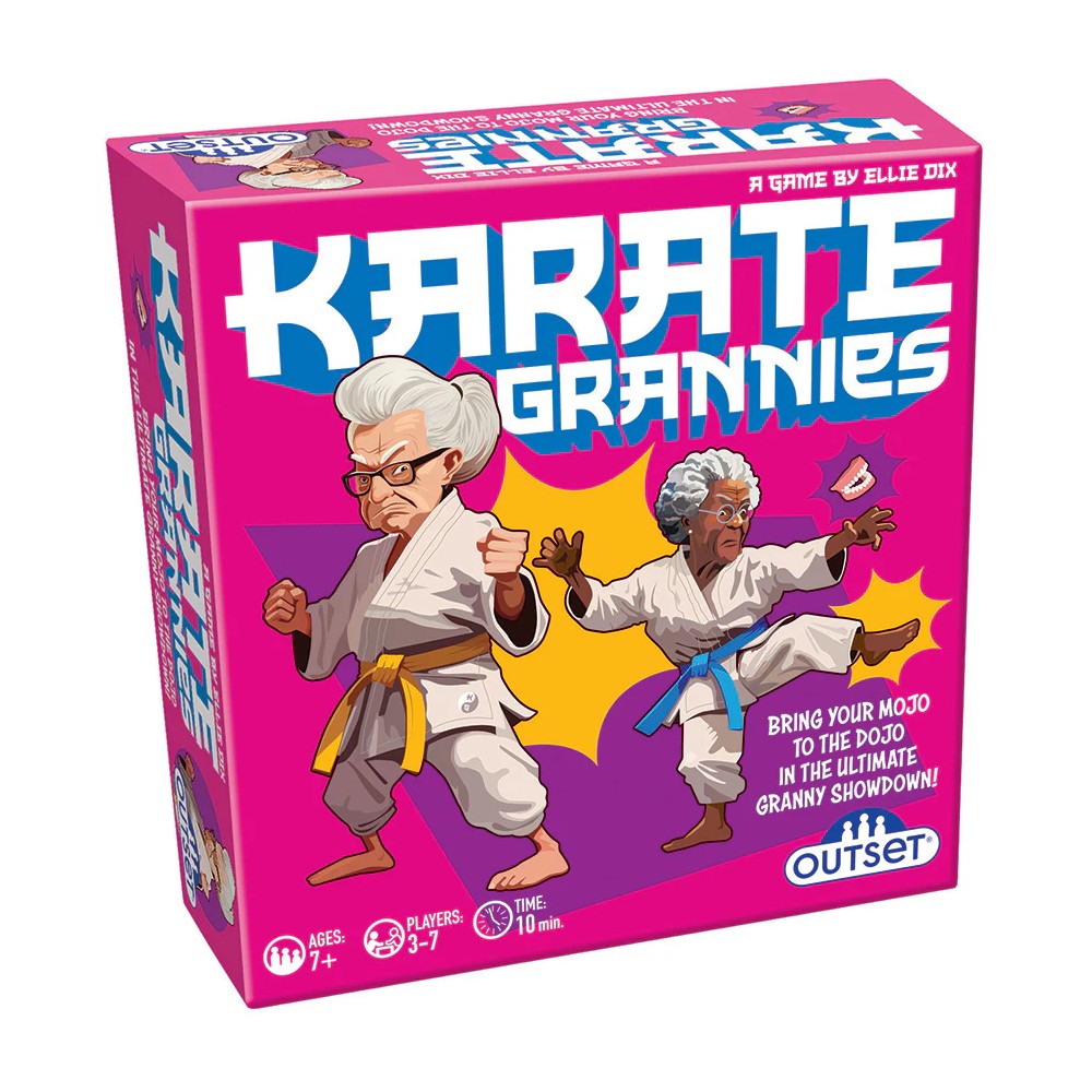 Karate Grannies Showdown Cardg