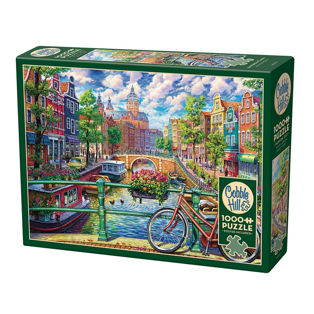 Puzzle - Cobble Hill - Amsterdam Canal 1000Pc