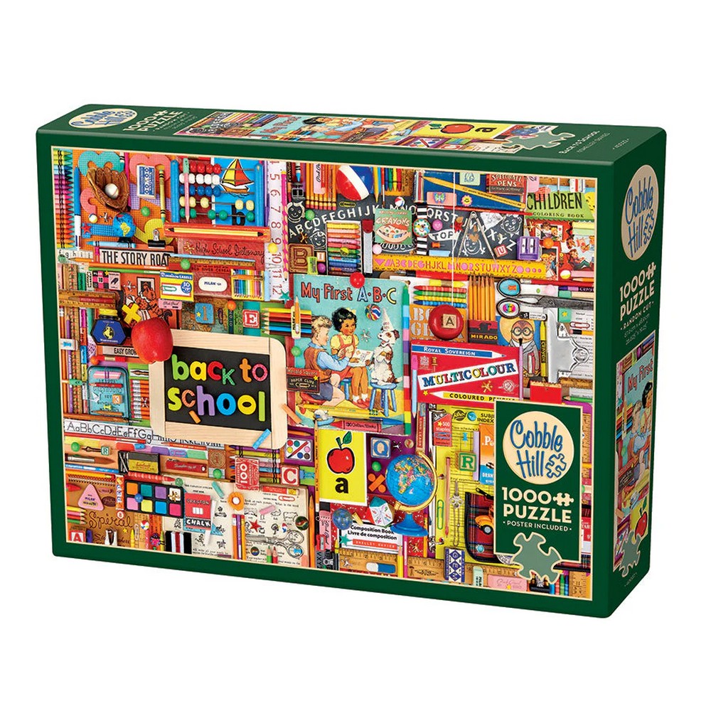 Puzzle - Cobble Hill - Back To School 1000Pc
