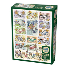 Puzzle - Cobble Hill - Bicycles 1000Pc