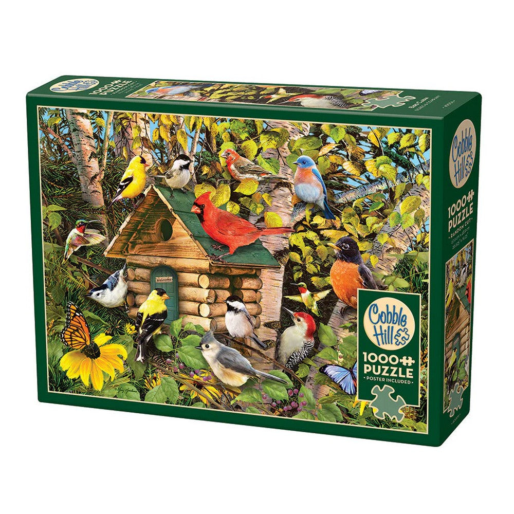 PREORDER Puzzle - Cobble Hill - Bird Cabin 1000Pc