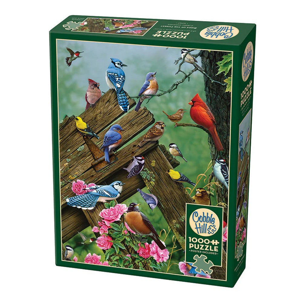 Puzzle - Cobble Hill - Birds Of The Forest 1000Pc