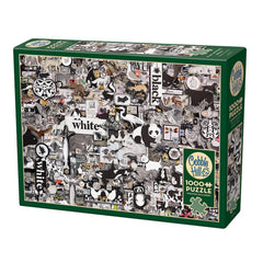 Puzzle - Cobble Hill - Black & White Animals