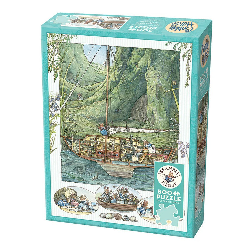 Puzzle - Cobble Hill - Bramby Hedge All Aboard! 500Pc