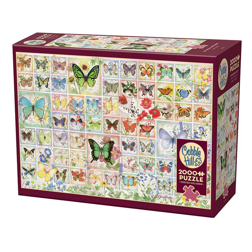 Puzzle - Cobble Hill - Butterflies & Blossoms 2000Pc