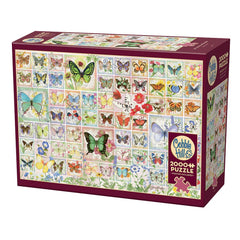 Puzzle - Cobble Hill - Butterflies & Blossoms 2000Pc