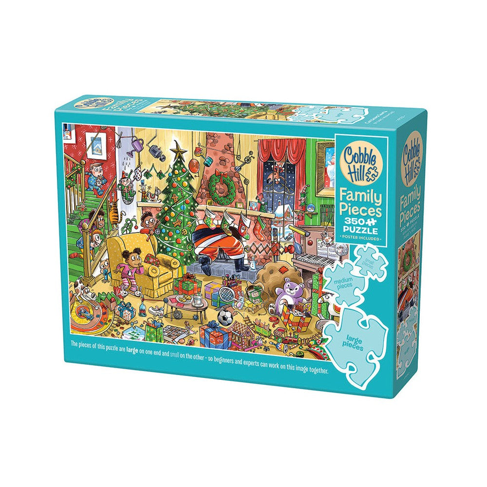 Puzzle - Cobble Hill - Catching Santa 350Pcs Family