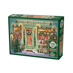 PREORDER Puzzle - Cobble Hill - Christmas Flower Shop 1000Pc