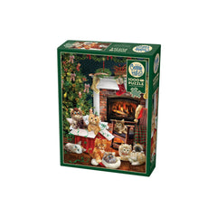 Puzzle - Cobble Hill - Christmas Kittens 1000Pc