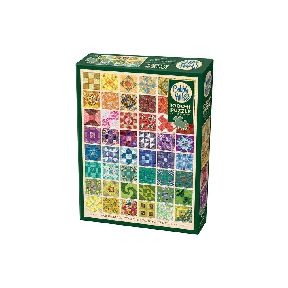 Puzzle - Cobble Hill - Common Quilt Blocks 1000Pc