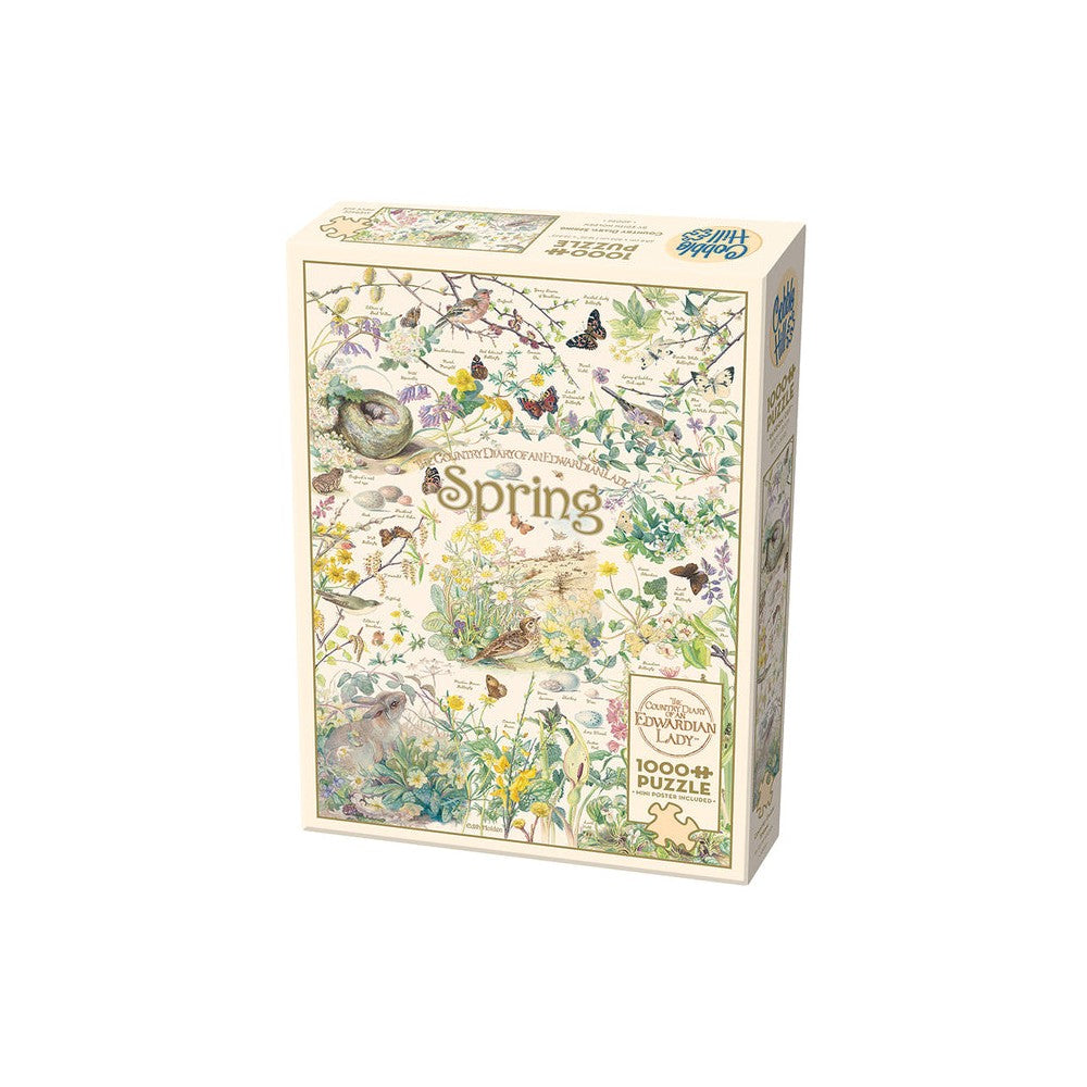PREORDER Puzzle - Cobble Hill - Country Diary: Spring 1000Pc