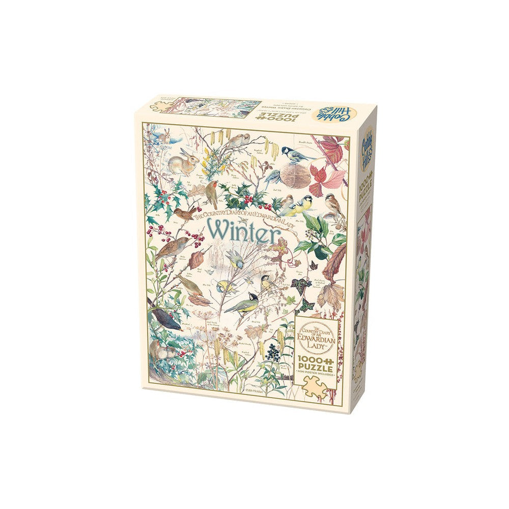 Puzzle - Cobble Hill - Country Diary: Winter 1000Pc