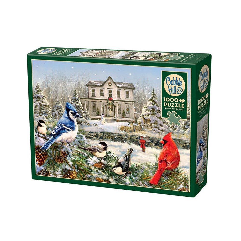 Puzzle - Cobble Hill - Country House Birds 1000Pc