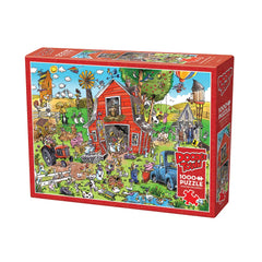 Puzzle - Cobble Hill - Doodletown Farmyard Folly 1000