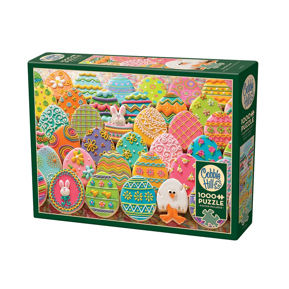 Puzzle - Cobble Hill - Easter Eggs 1000Pc
