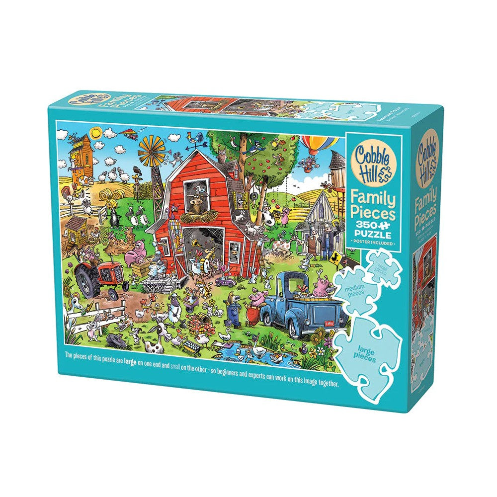 PREORDER Puzzle - Cobble Hill - Farmyard Folly 350Pcs Family