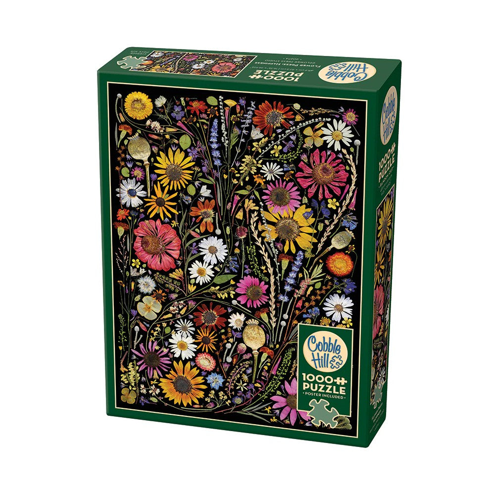Puzzle - Cobble Hill - Flower Press Happiness 1000Pc