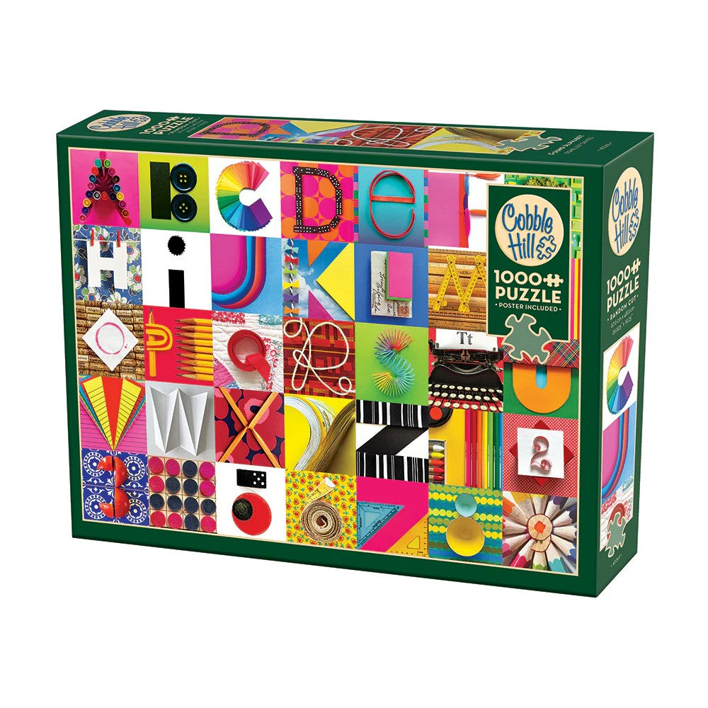 Puzzle - Cobble Hill - Found Alphabet 1000Pc
