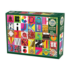 Puzzle - Cobble Hill - Found Alphabet 1000Pc