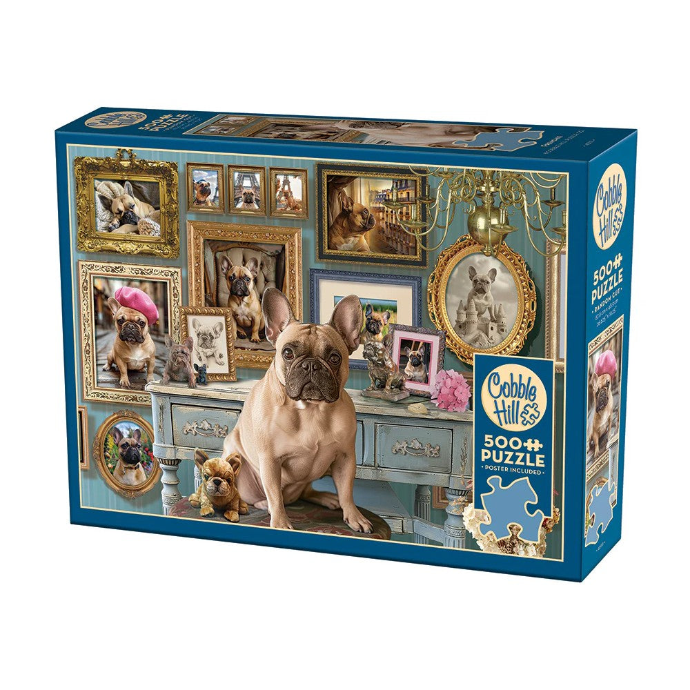 Puzzle - Cobble Hill - Frenchie 500Pc