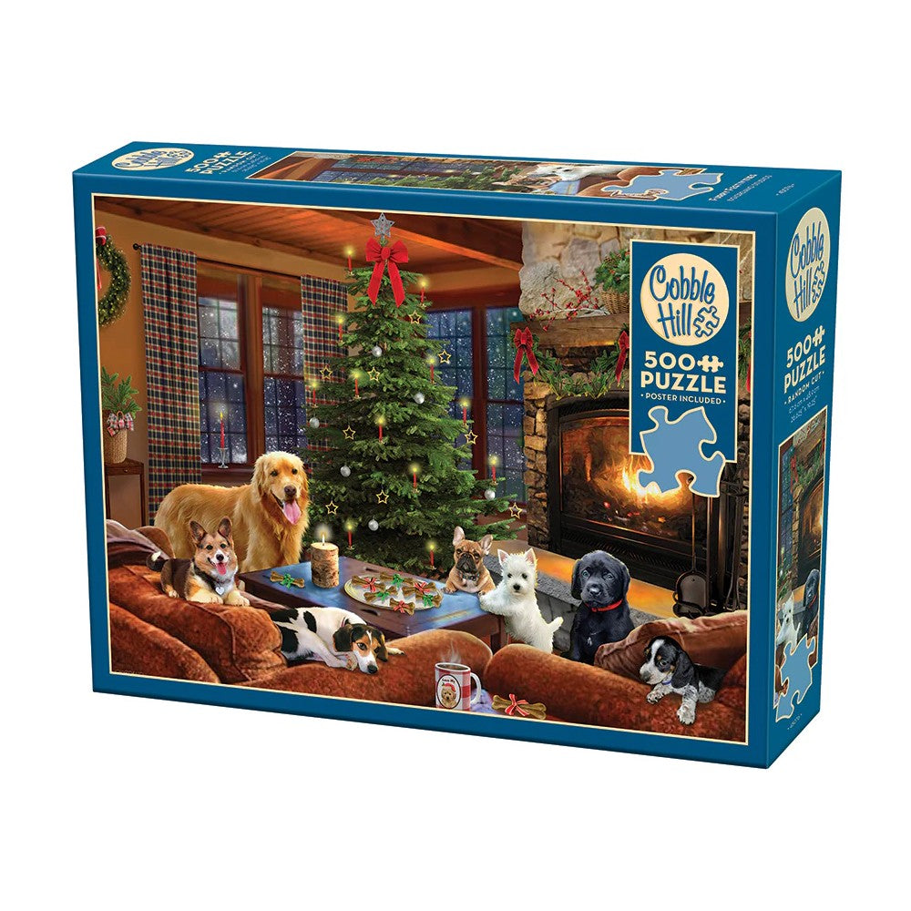 Puzzle - Cobble Hill - Furry Festivities 500Pc