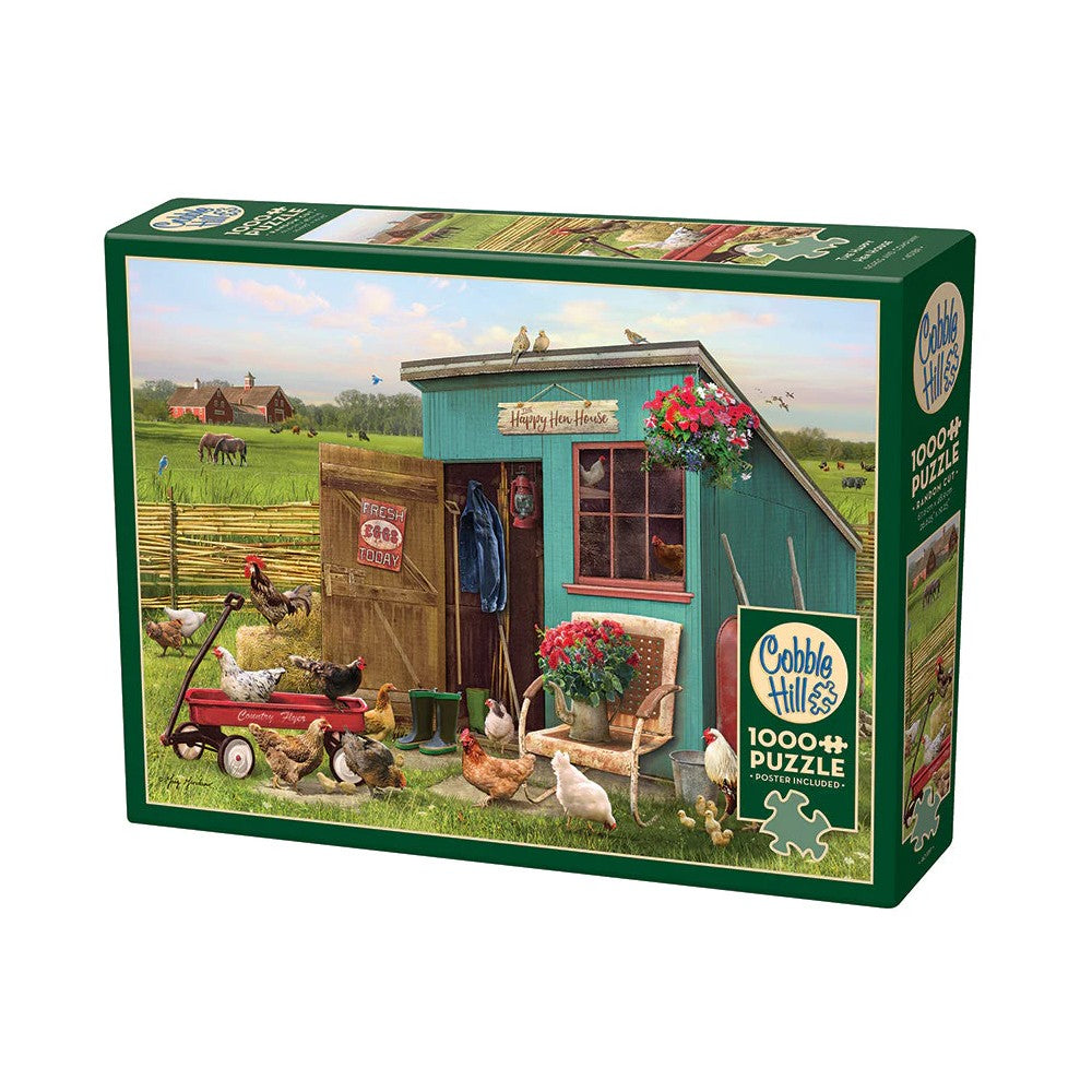 Puzzle - Cobble Hill - Happy Hen House 1000Pc