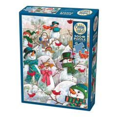 Puzzle - Cobble Hill - Hill Of Snowmen 500Pc