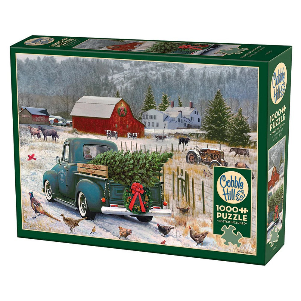 Puzzle - Cobble Hill - Home For Christmas 1000Pc