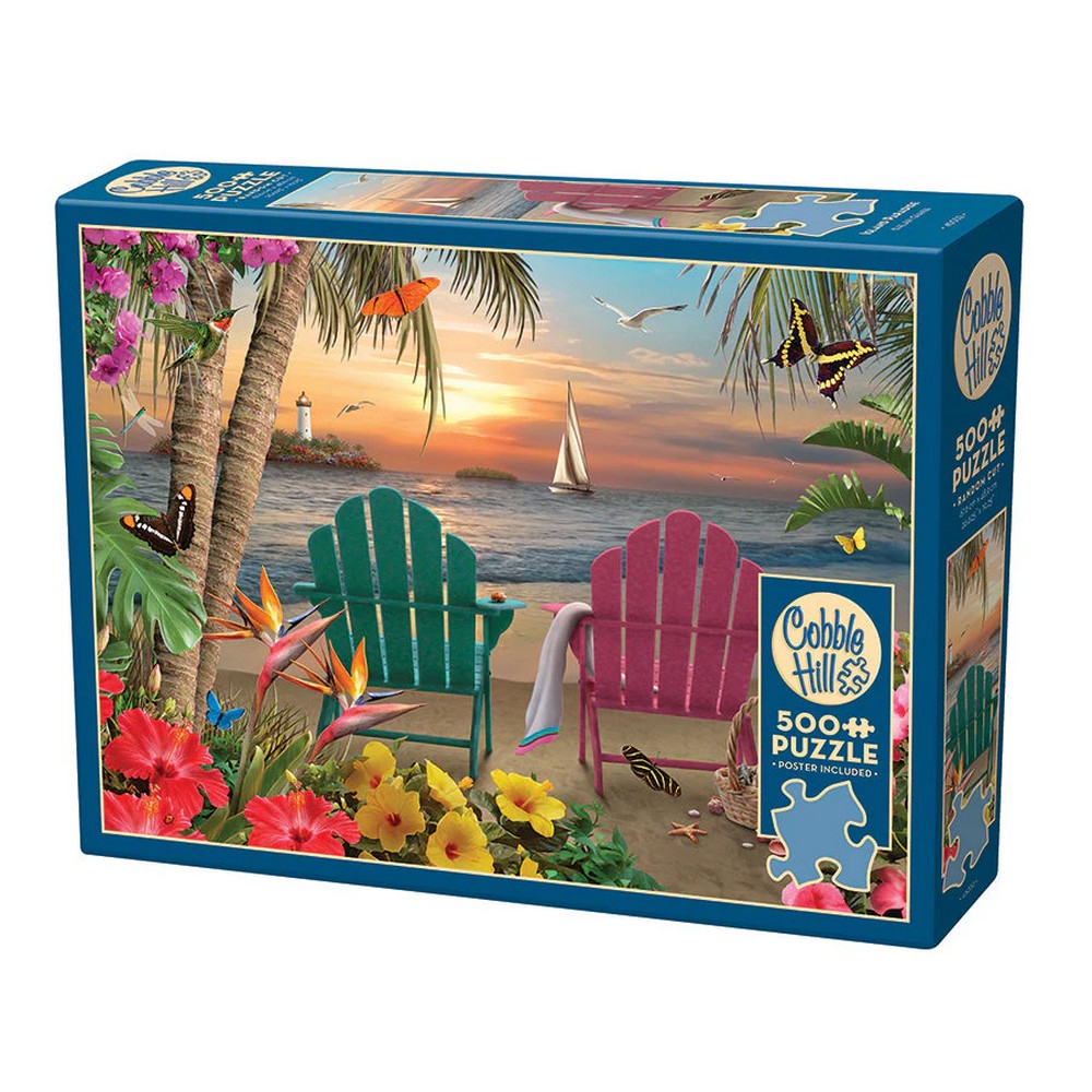 Puzzle - Cobble Hill - Island Paradise 500Pc