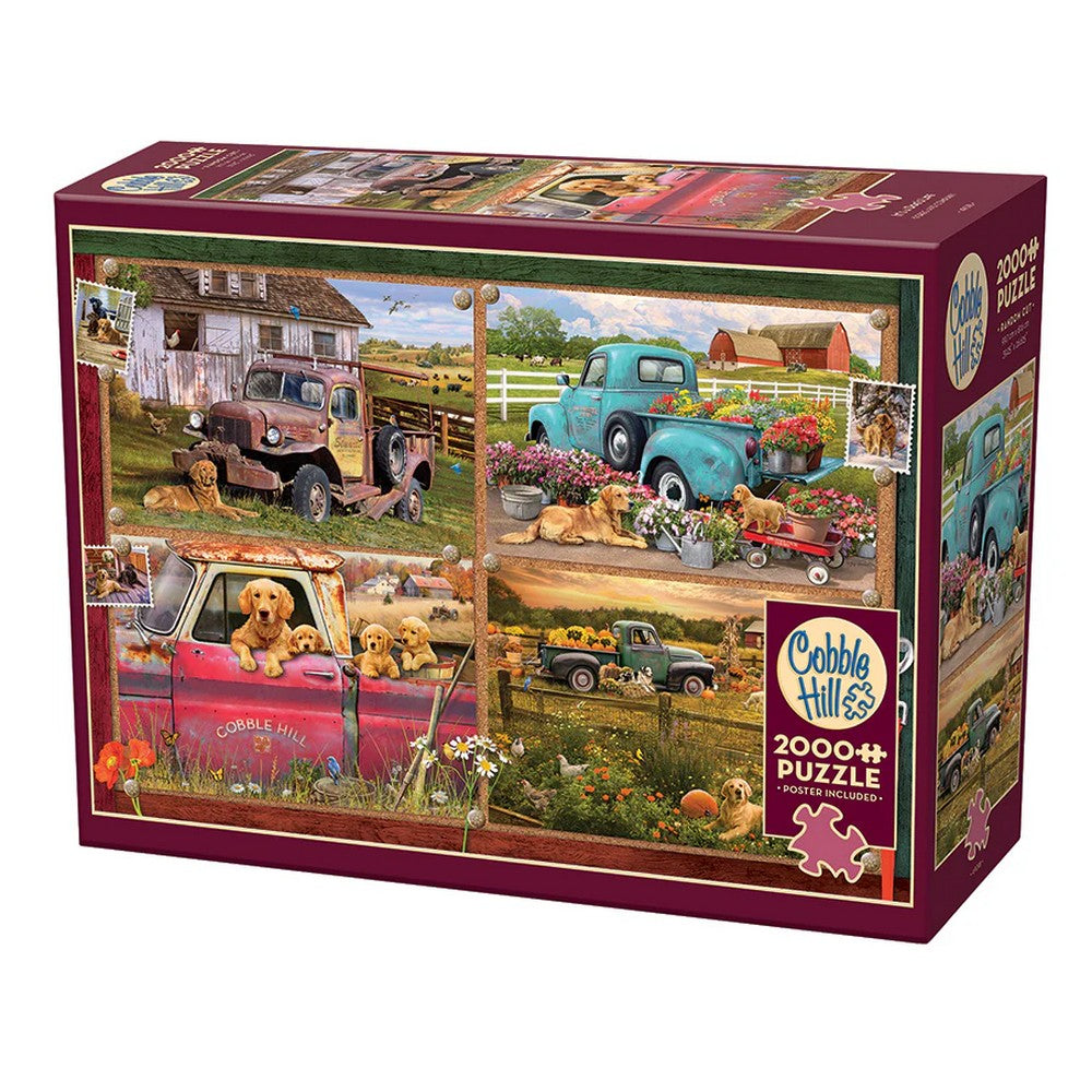 Puzzle - Cobble Hill - Its A Dogs Life 2000Pc