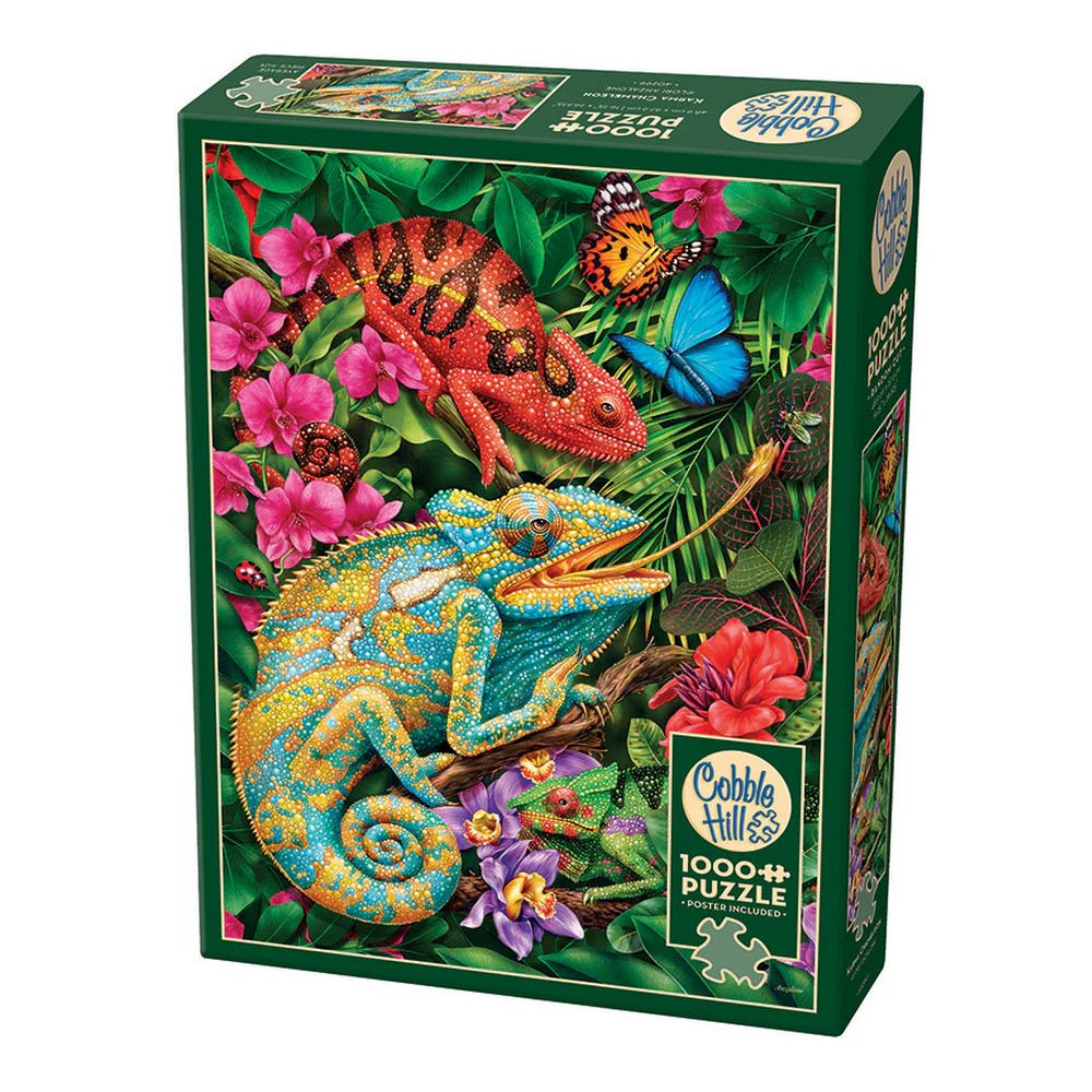 Puzzle - Cobble Hill - Karma Chameleon 1000Pc