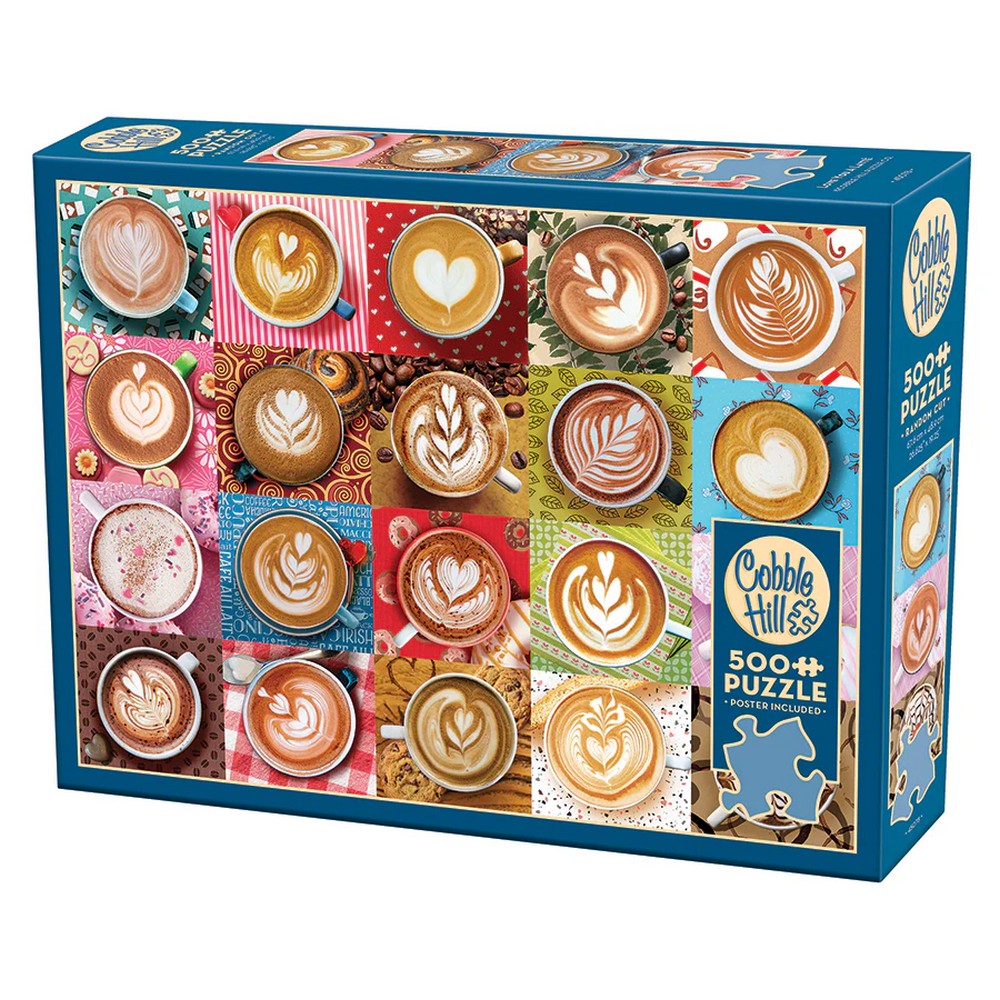 Puzzle - Cobble Hill - Love You A Latte 500Pc