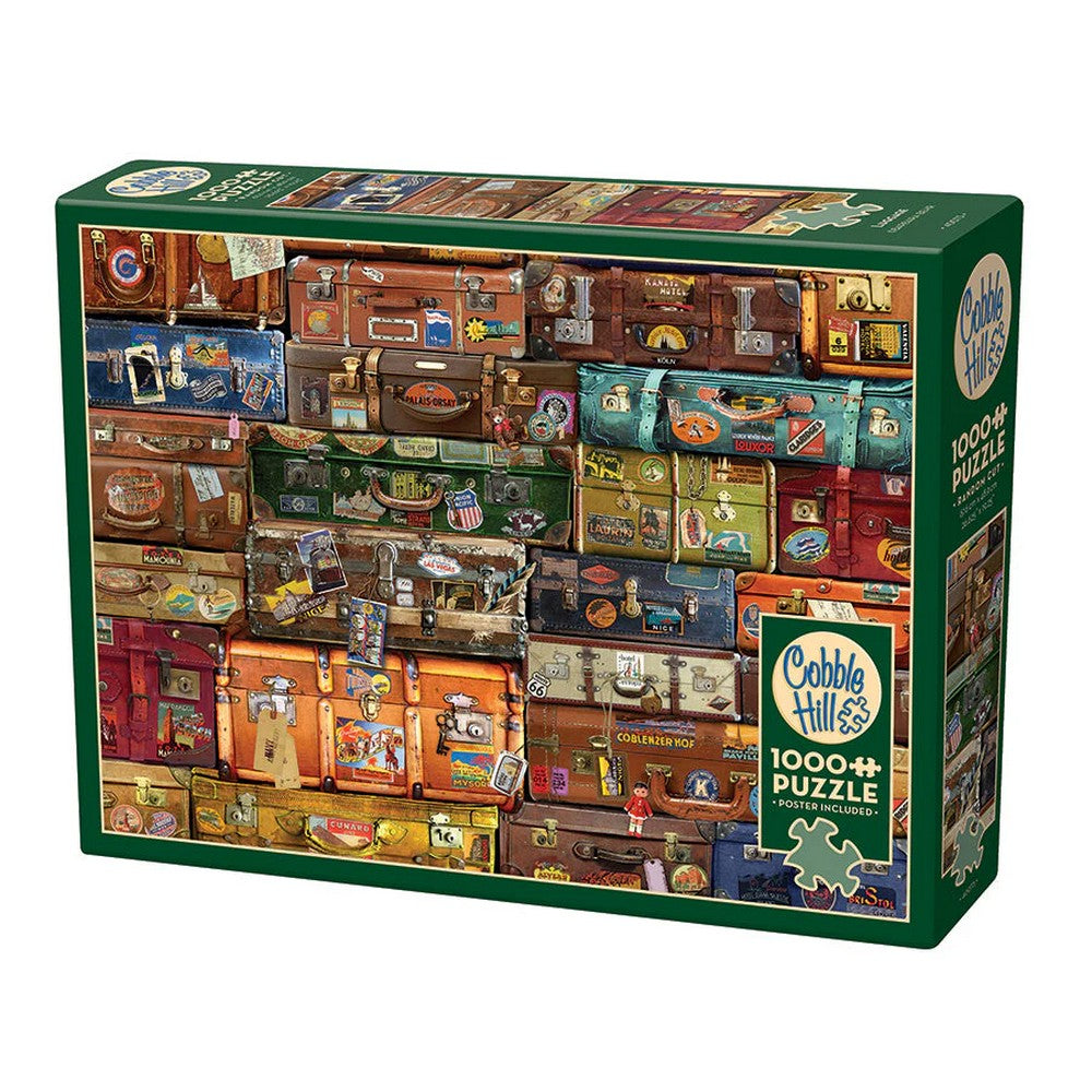 Puzzle - Cobble Hill - Luggage 1000Pc
