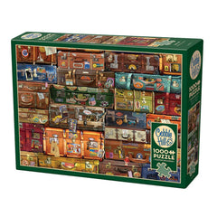 Puzzle - Cobble Hill - Luggage 1000Pc