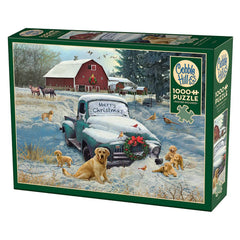 Puzzle - Cobble Hill - Merry Christmas 1000Pc