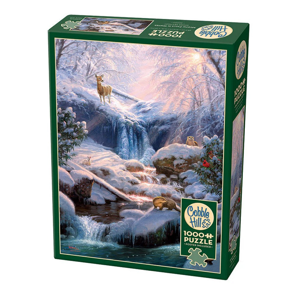 Puzzle - Cobble Hill - Mystic Falls In Winter 1000Pc
