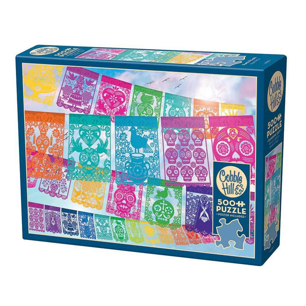 Puzzle - Cobble Hill - Papel Picado 500Pc