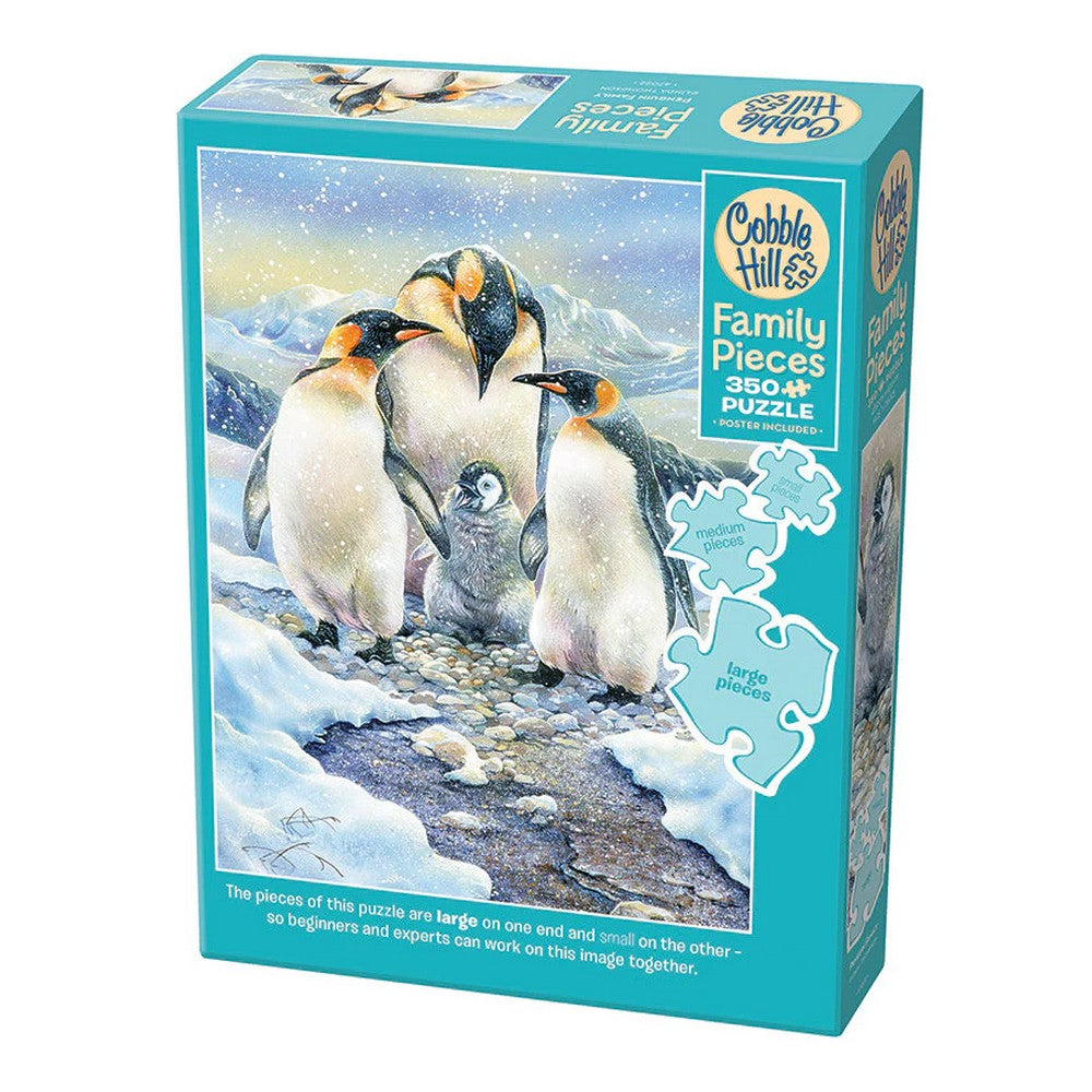 Puzzle - Cobble Hill - Penguin Family 350Pc Family