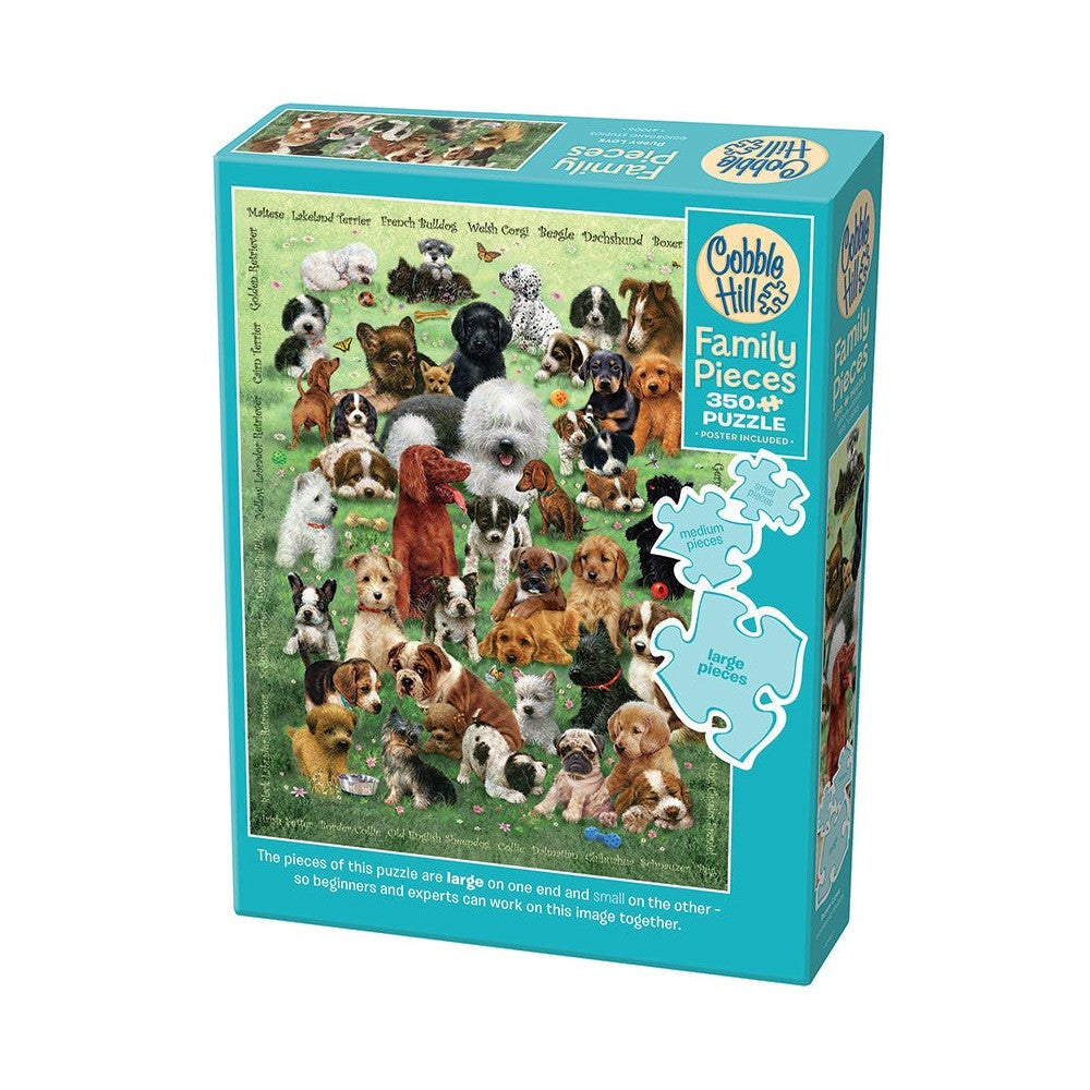 Puzzle - Cobble Hill - Puppy Love 350Pc Family