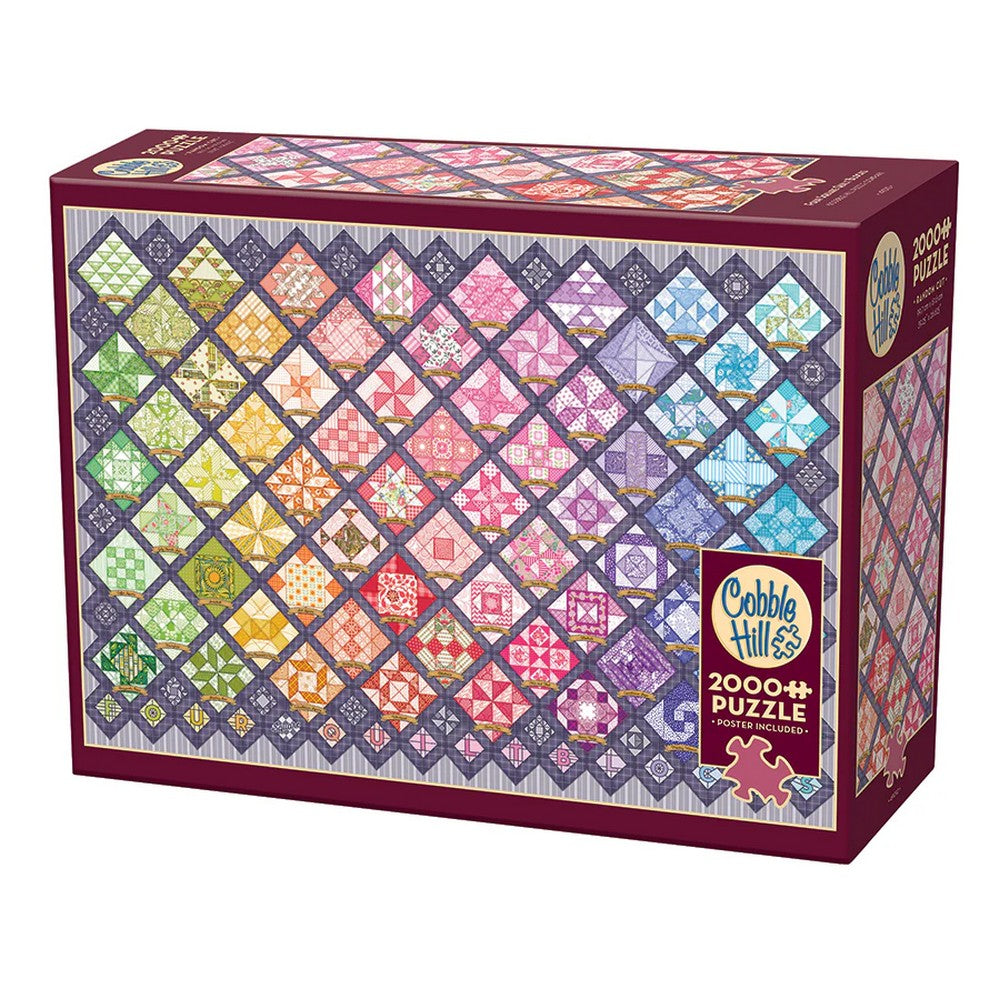 PREORDER Puzzle - Cobble Hill - Quilt Blocks 2000Pc