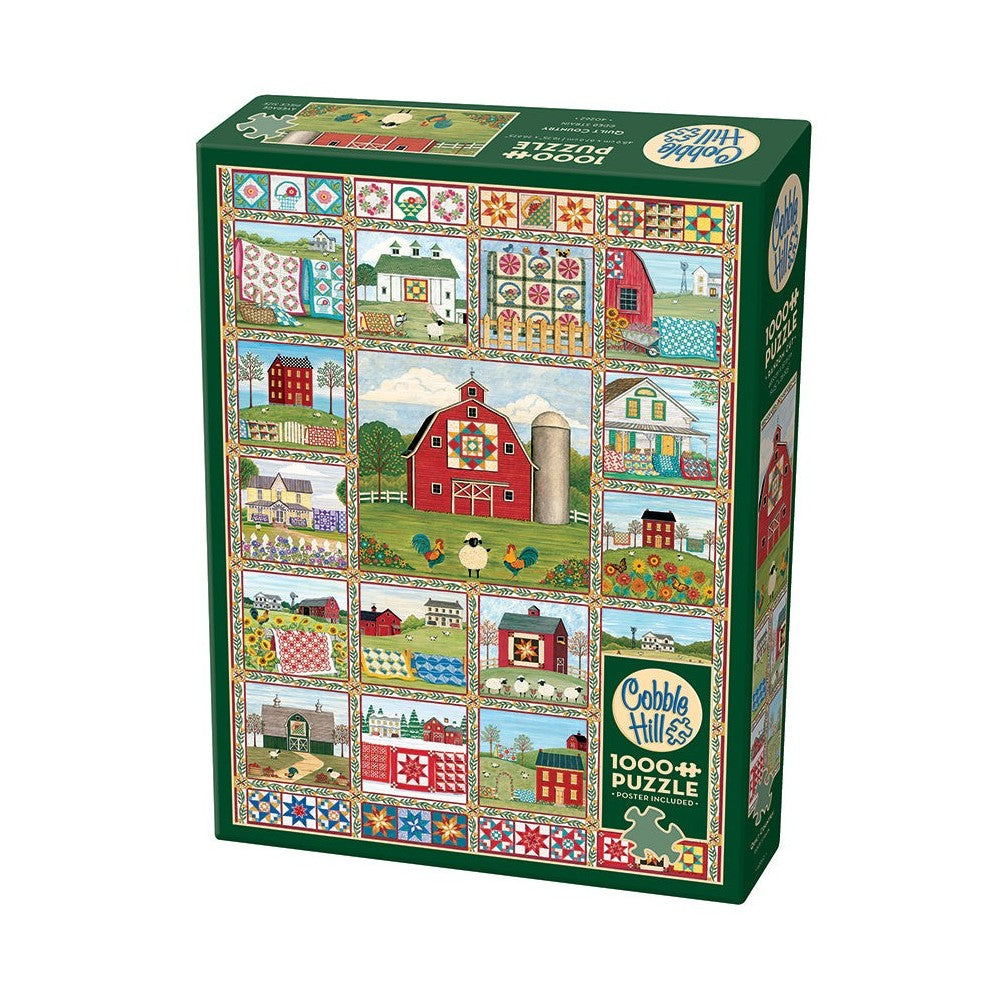Puzzle - Cobble Hill - Quilt Country 1000Pc