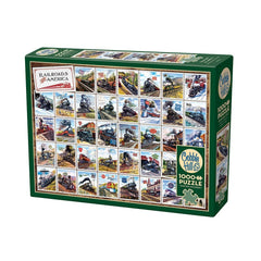 Puzzle - Cobble Hill - Railroads Of America 1000Pc