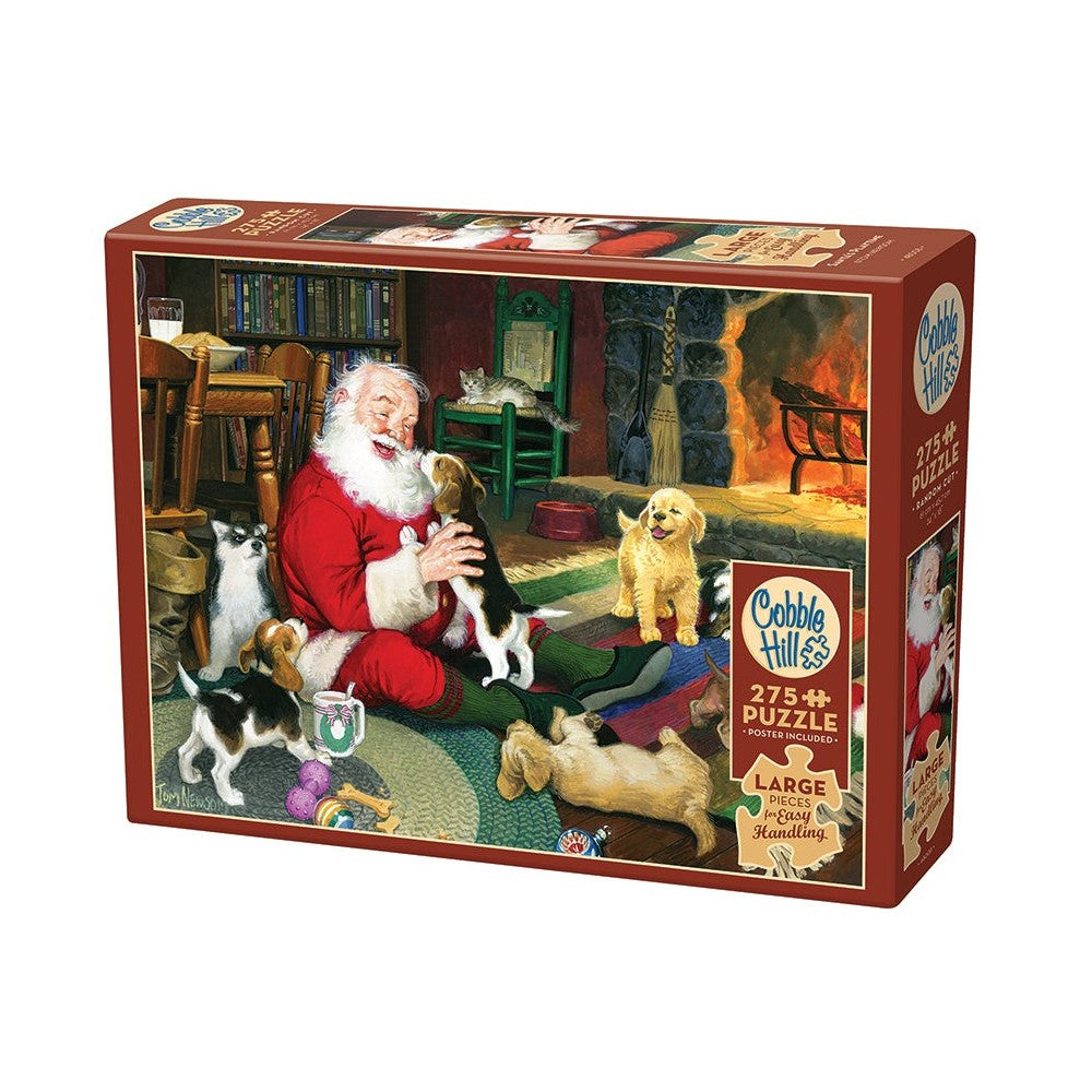 Puzzle - Cobble Hill - Santas Playtime 275Pcxl