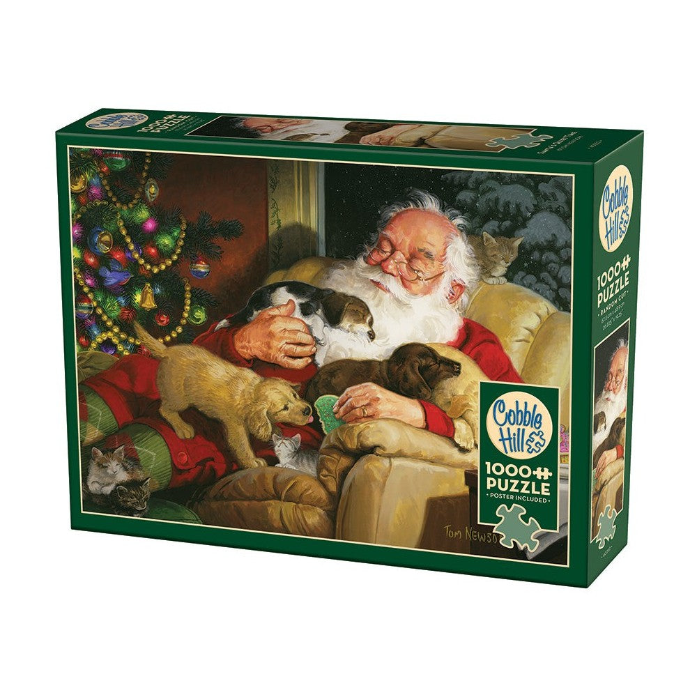 Puzzle - Cobble Hill - Santas Quiet Time 1000Pc