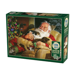 Puzzle - Cobble Hill - Santas Quiet Time 1000Pc