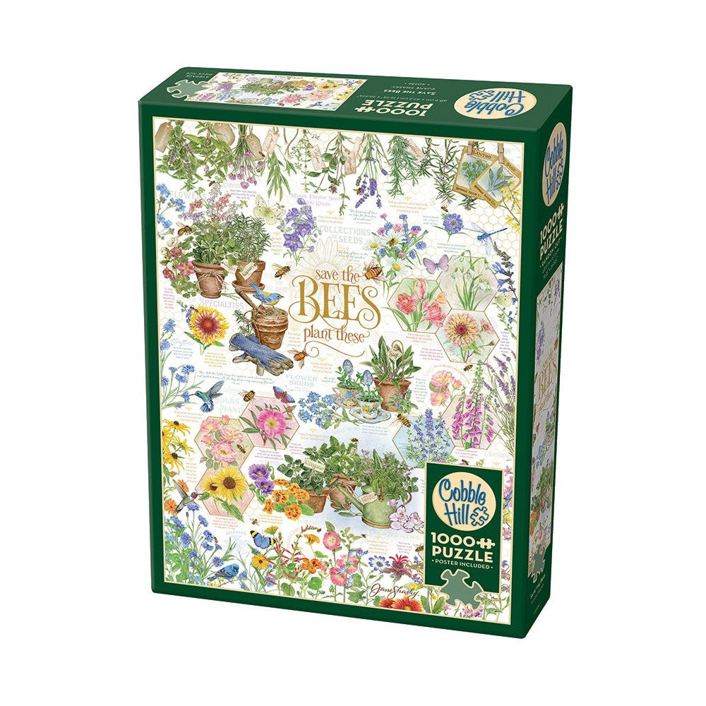 Puzzle - Cobble Hill - Save The Bees 1000Pc
