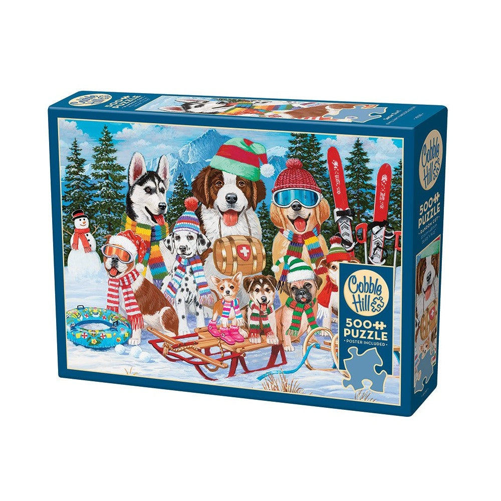 Puzzle - Cobble Hill - Snow Day 500Pc
