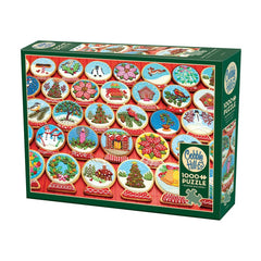 Puzzle - Cobble Hill - Snow Globe Cookies 1000Pc