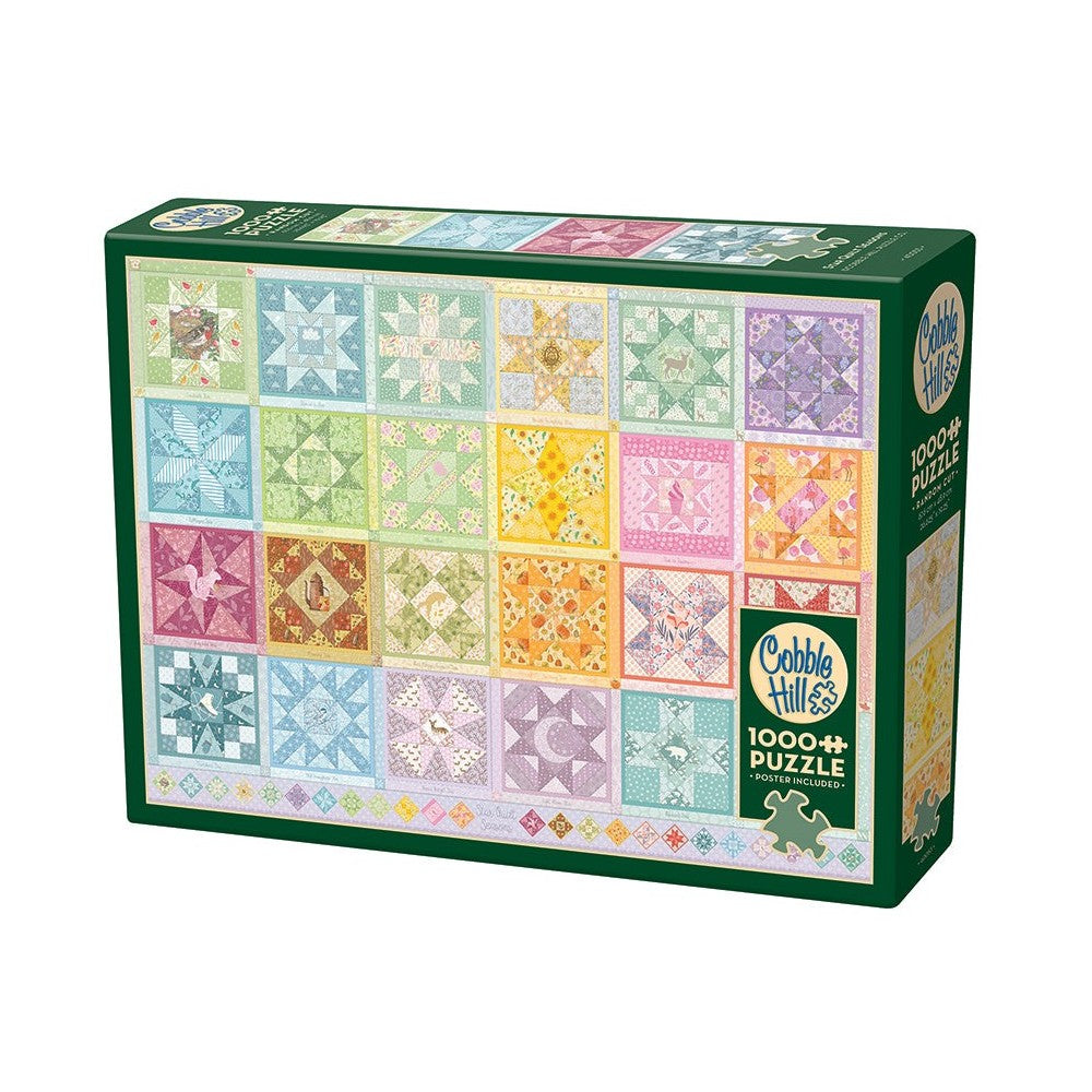 Puzzle - Cobble Hill - Star Quilt Seasons 1000Pc