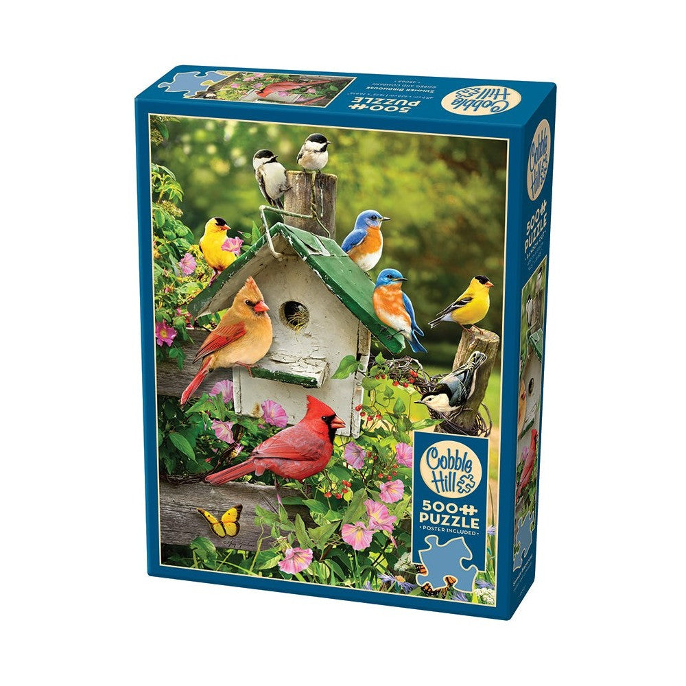 Puzzle - Cobble Hill - Summer Birdhouse 500Pc